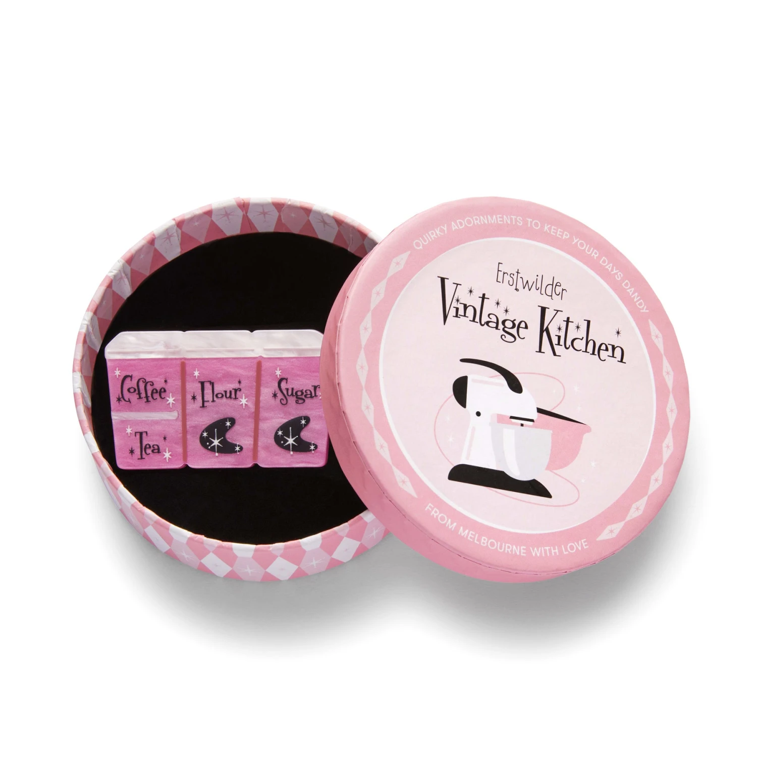 Pink Essential Ingredients Brooch by Erstwilder Pink Essential Ingredients Brooch By Erstwilder -MODERN MILLIE Shop BHAX111 PINK 02