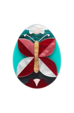 Butterfly Of Rebirth Brooch By Erstwilder