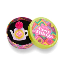 Short, Stout And Cosy Brooch By Erstwilder 4 Short, Stout And Cosy Brooch By Erstwilder -MODERN MILLIE Shop BHBI106Short StoutandCosyBrooch 3