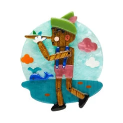 Boys Don't Lie Brooch By Erstwilder