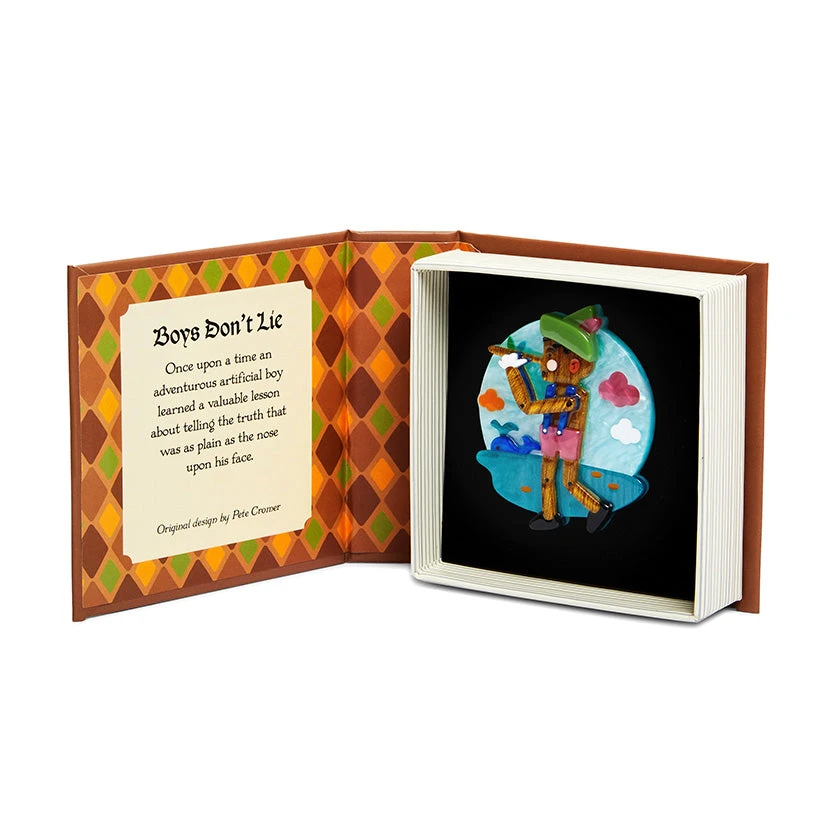 Boys Don't Lie Brooch by Erstwilder Boys Don't Lie Brooch By Erstwilder -MODERN MILLIE Shop BHCL109BoysDon tLieBrooch 3