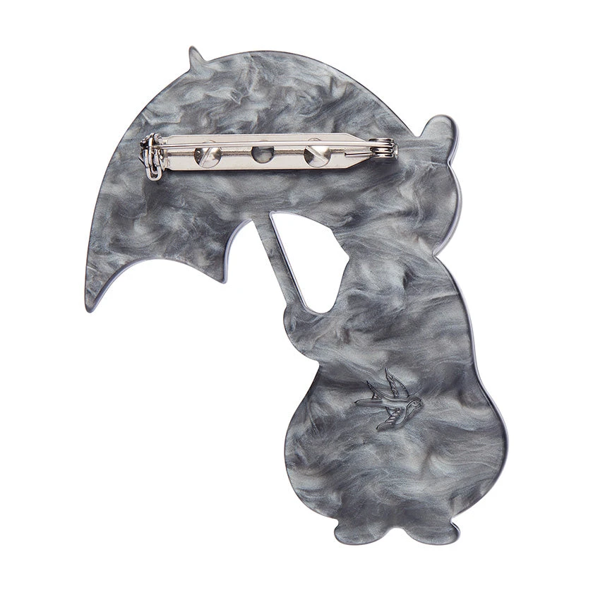 Bill the Badger Brooch by Erstwilder Bill The Badger Brooch By Erstwilder -MODERN MILLIE Shop BHCP104BilltheBadgerBrooch 2