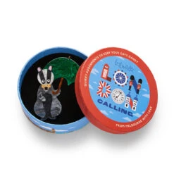 Bill The Badger Brooch By Erstwilder 4 Bill The Badger Brooch By Erstwilder -MODERN MILLIE Shop BHCP104BilltheBadgerBrooch 3