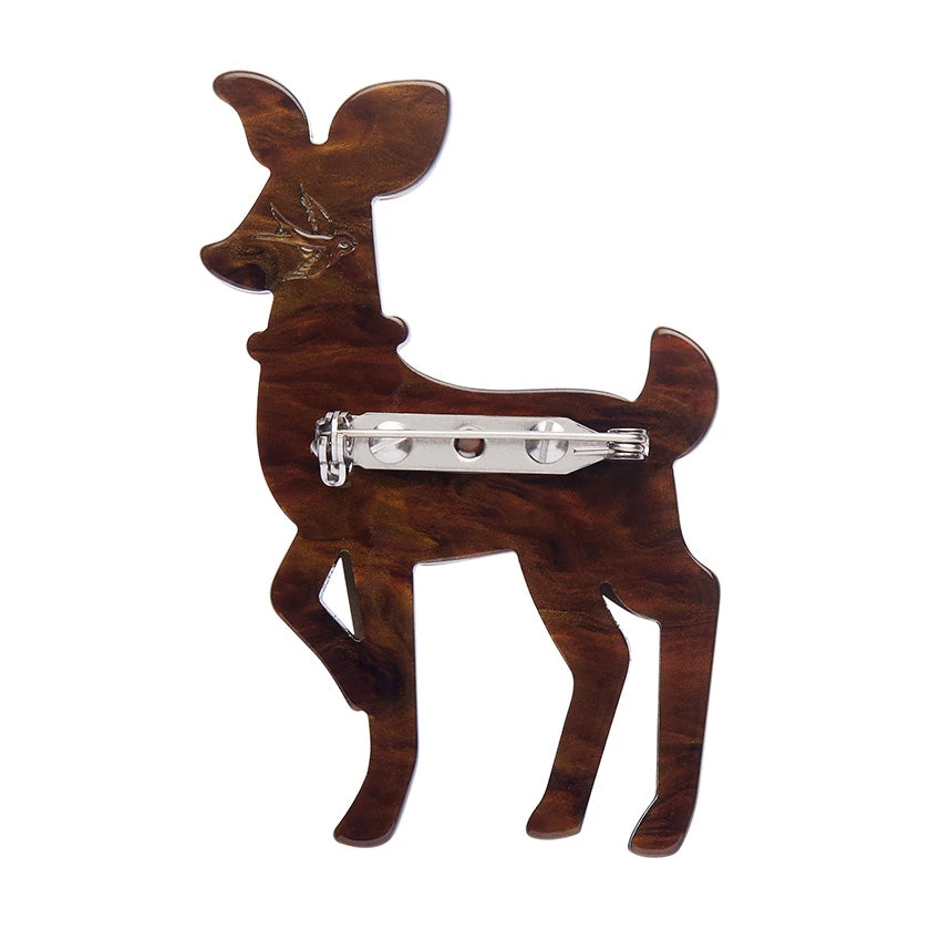 Penny the Deer Brooch by Erstwilder Penny The Deer Brooch By Erstwilder -MODERN MILLIE Shop BHCP105PennytheDeerBrooch 2