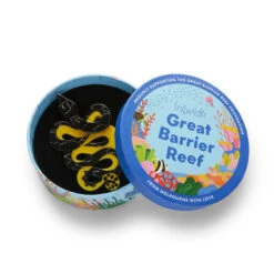 Yellow-Bellied Sea Snake Brooch By Erstwilder -MODERN MILLIE Shop BHCX115Yellow BelliedSeaSnakeBrooch 3 61ae1c98 de1b 4e3d 98d6 b7159306b0cd