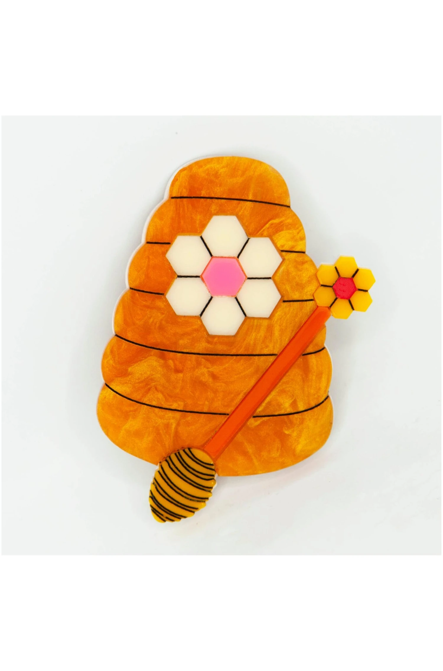 Beehive Brooch by Daisy Jean Beehive Brooch By Daisy Jean -MODERN MILLIE Shop Behive Sq scaled