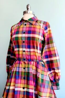 Multicolor Plaid Longsleeve Shirtwaist Dress 7 Multicolor Plaid Longsleeve Shirtwaist Dress -MODERN MILLIE Shop C2F89C7D 5190 440B 9EA5 DF4E61A4C204