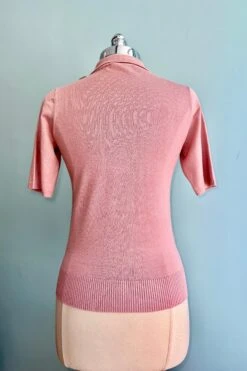 Blush Bow Collared Short Sleeve Sweater By Banned 10 Blush Bow Collared Short Sleeve Sweater By Banned -MODERN MILLIE Shop C345B8B6 8B57 4AF7 A221 6A86B8010805