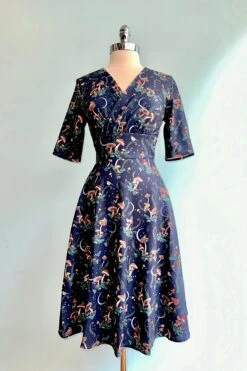 Midnight Mushroom Dress By Voodoo Vixen