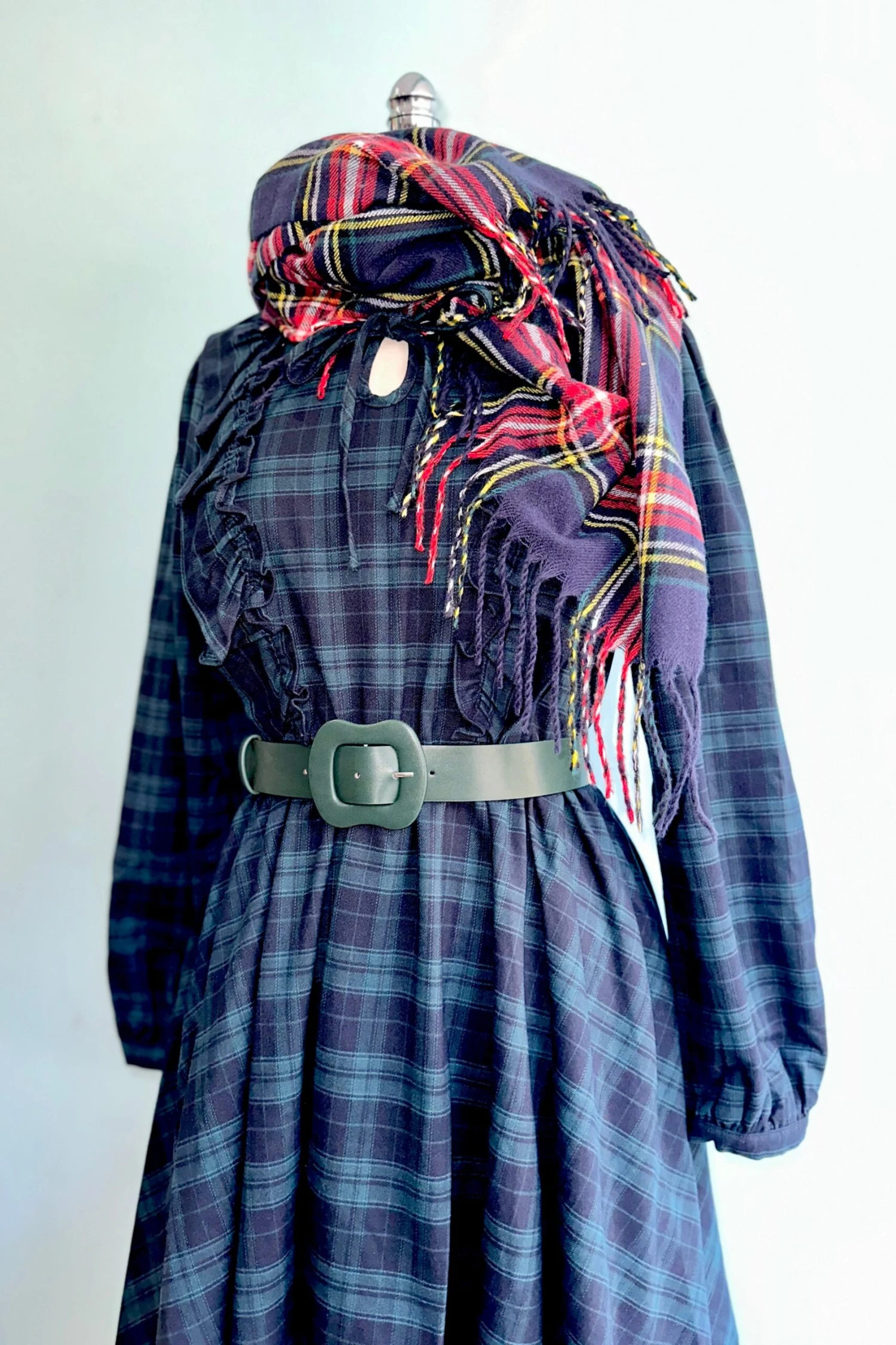 Navy Plaid Ruffle Mini Dress by Molly Bracken Navy Plaid Ruffle Mini Dress By Molly Bracken -MODERN MILLIE Shop C51ECD9A 6479 43A7 ACBD C0D13762B23C scaled