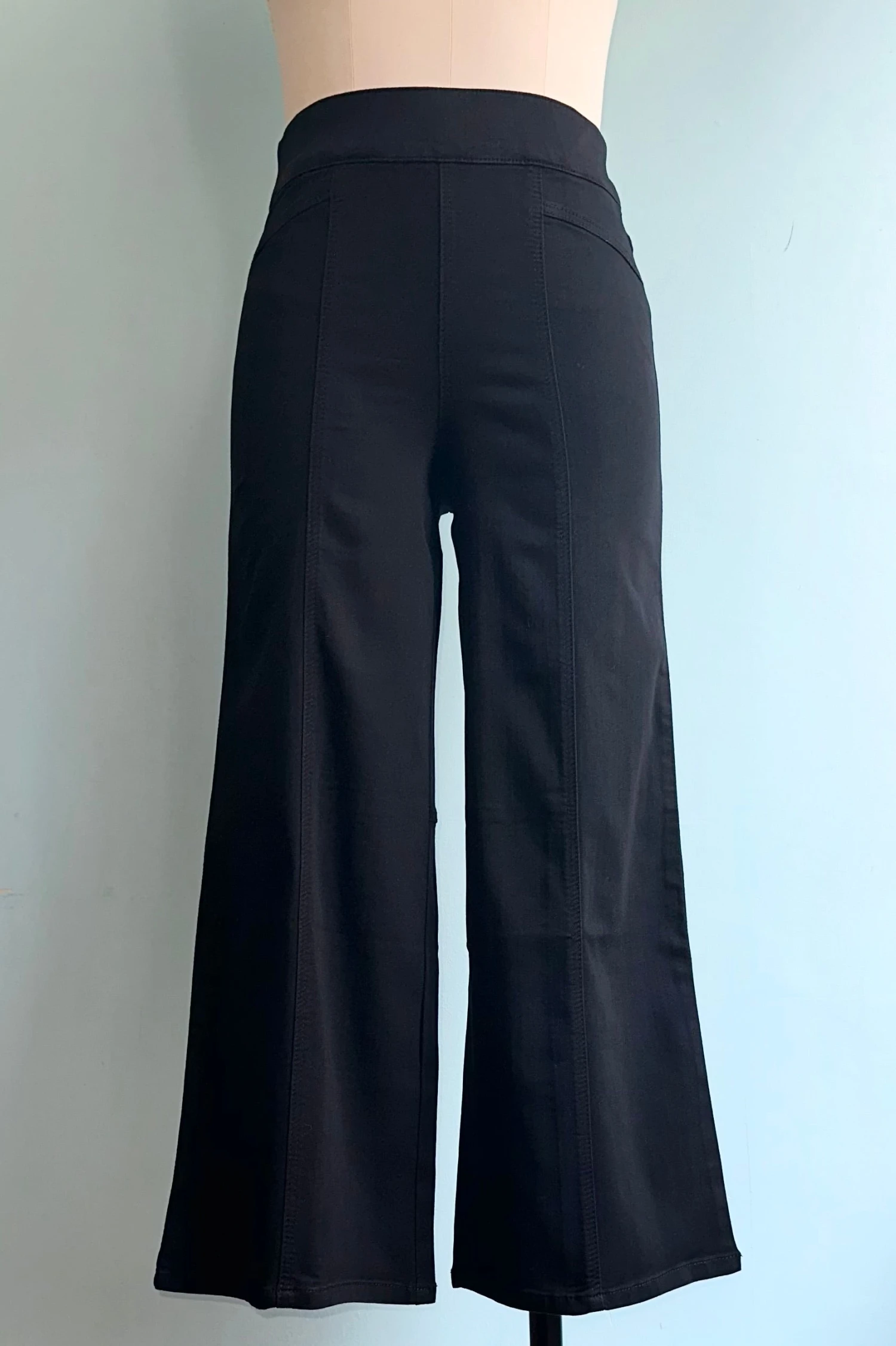 Petite 29" Pull On Tummy Control Wide Leg Jeans In Black by 1822 Denim Petite 29" Pull On Tummy Control Wide Leg Jeans In Black By 1822 Denim -MODERN MILLIE Shop C580173E 4290 416A BD3F 5A6AE6766866