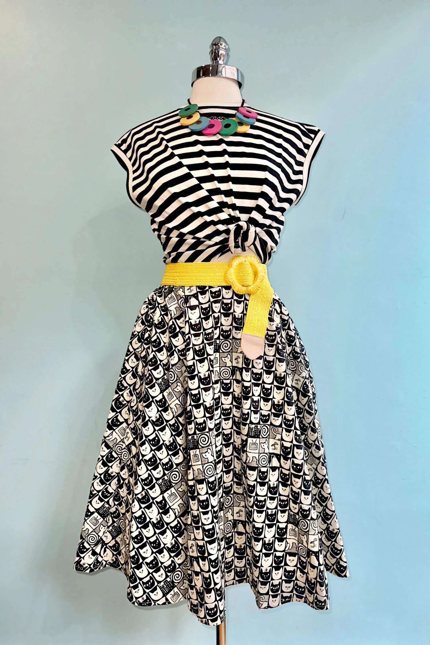 Black and White Stripe T-Shirt Top by Compania Fantastica Black And White Stripe T-Shirt Top By Compania Fantastica -MODERN MILLIE Shop C69A33A5 FB28 47E1 91C8 D0EE064D1B97 scaled