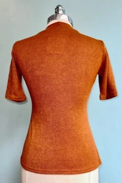 Rust Denise Elbow Length Top By Heart Of Haute 7 Rust Denise Elbow Length Top By Heart Of Haute -MODERN MILLIE Shop C6F3E3D4 E1F0 4420 8929 B71E2219B927