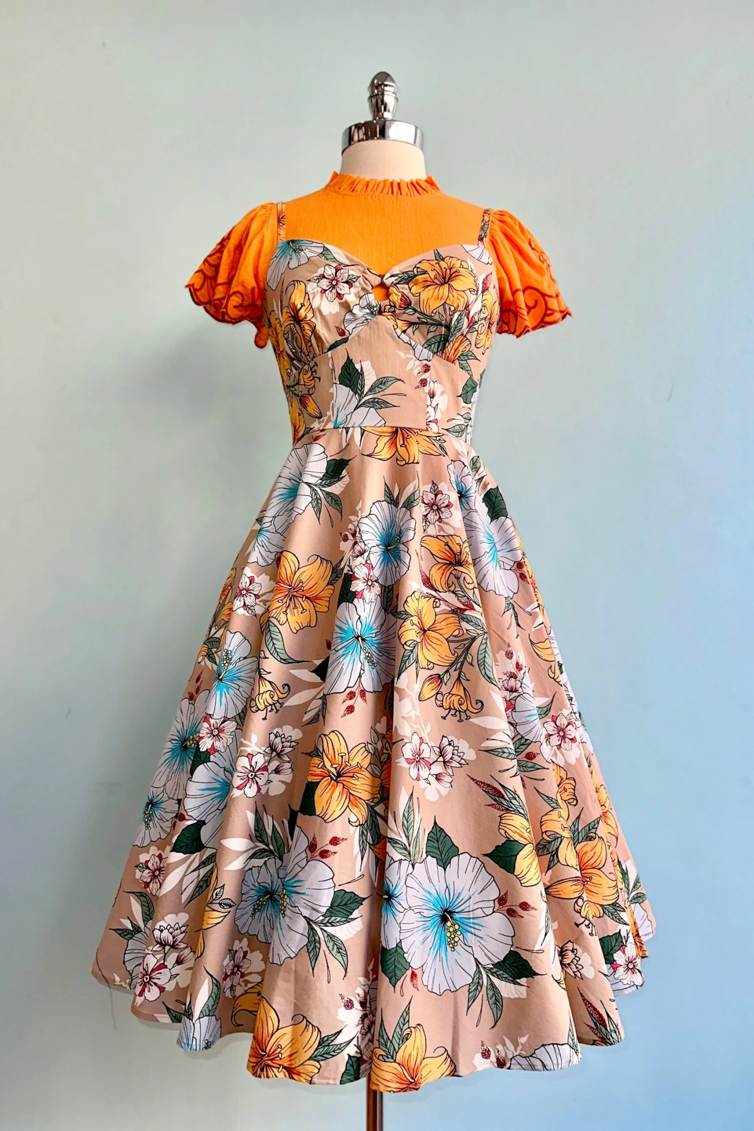 Pattaya Tropical Floral 50's Dress by Hell Bunny Pattaya Tropical Floral 50's Dress By Hell Bunny -MODERN MILLIE Shop C8DDA917 2B95 4D55 9902 0C01B7A5CE96 scaled