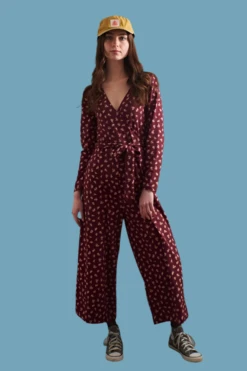Burgundy Bouquet Rita Jumpsuit By Mata Traders 8 Burgundy Bouquet Rita Jumpsuit By Mata Traders -MODERN MILLIE Shop CB44F2FA C621 4149 ADC7 AE038D2E06F7