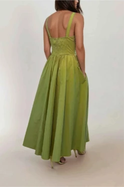 Sage Lolita Midi Dress By Timeless London -MODERN MILLIE Shop CCBACF78 648D 4A30 881D D559EFF8A6A9
