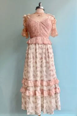 Peach Ruffle Sleeve Top By Tulip B. -MODERN MILLIE Shop CDDD820A AD1F 4286 89FE 1BA55875F679