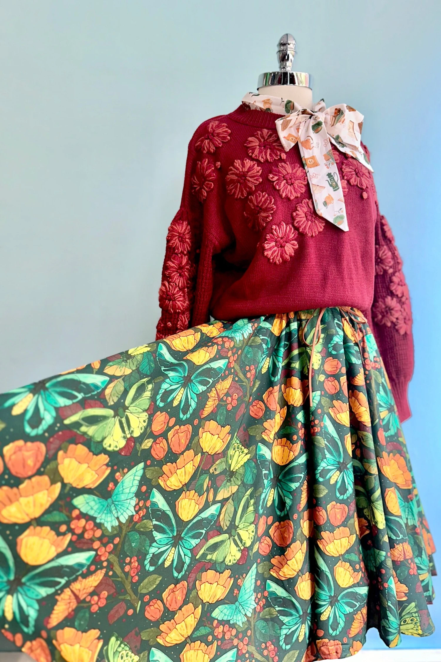 Emerald Dream Midi Skirt by Morning Witch Emerald Dream Midi Skirt By Morning Witch -MODERN MILLIE Shop CFBB9B8D 17F9 4506 9294 3D3266533CC3 scaled