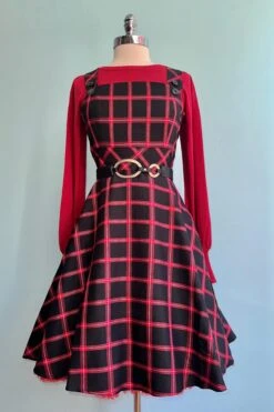 Una Puff Sleeve Sweater In Red By Banned -MODERN MILLIE Shop D30D09D3 0F9A 488A 88C5 5D14820606B1