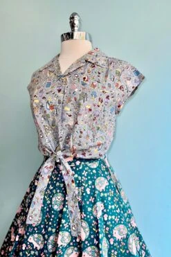 Beatrix Potter Button Down Crop Top By Tulip B. -MODERN MILLIE Shop D58CC2DB AA2C 41A0 8F38 336D356FEE7E