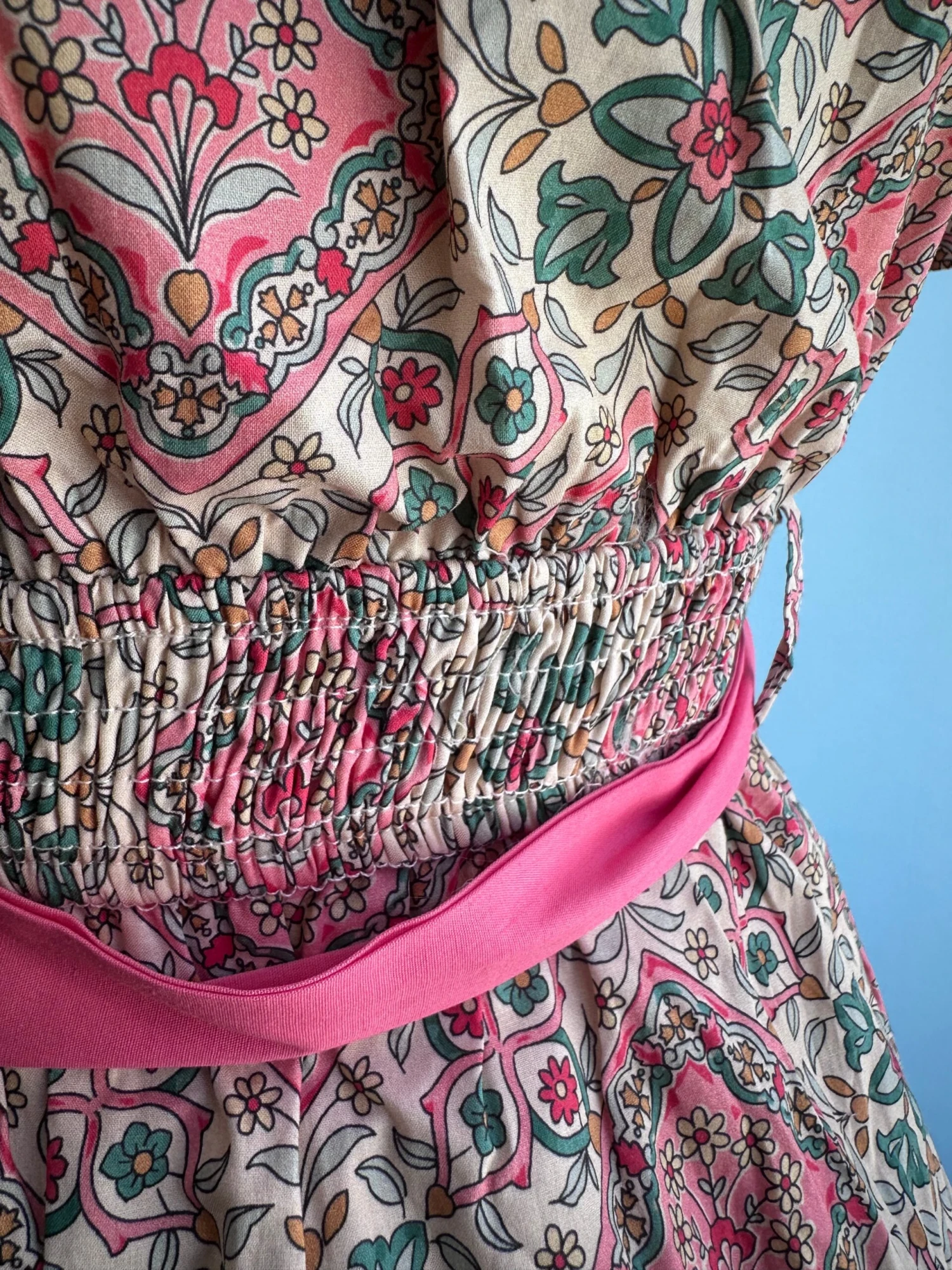 Contrast Hem Short Sleeve Midi Dress in Coral Contrast Hem Short Sleeve Midi Dress In Coral -MODERN MILLIE Shop D5FA0661 64E4 4738 88AB 3538689E4F2D scaled