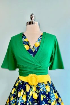 Navy Lemons Greta Dress By Retrolicious -MODERN MILLIE Shop D7BDF600 6ABC 4231 9DBC 020918FE66D7