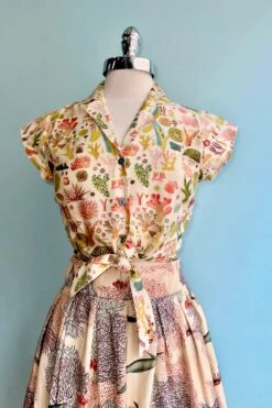 Ivory Coastal Migration Florence Skirt By Palava X Natural History Museum -MODERN MILLIE Shop D7EA6489 F01C 4EFF B8A7 819E4C88057A