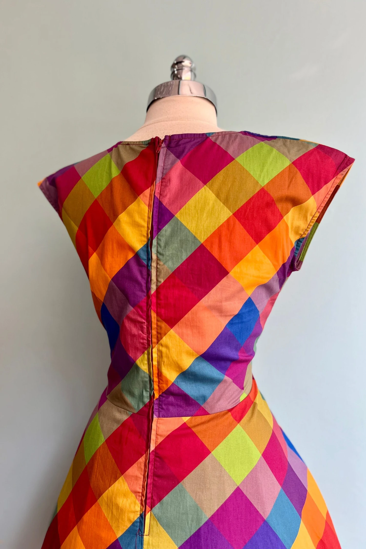Cotton Madras Rainbow Cap Sleeve Dress Cotton Madras Rainbow Cap Sleeve Dress -MODERN MILLIE Shop D82A544A B2FB 4259 B714 A02F23D87F11 scaled