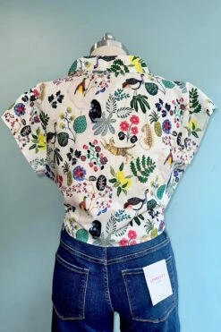 Paradise Garden Peggy Top By Palava -MODERN MILLIE Shop D8A1A818 3F43 4ADA BDDB D894E7EAF91F