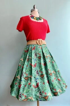 Coral Scalloped Edge Knit Pullover Sweater By Voodoo Vixen -MODERN MILLIE Shop DB0B280E 2C11 4246 8956 D6A7F64CAD6F