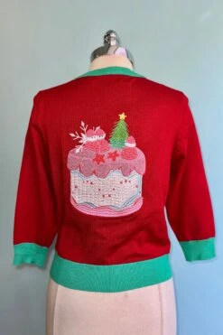 Holiday Cake Embroidered Leslie Cardigan By Miss Lulo -MODERN MILLIE Shop DDE0C485 1109 4647 85AC 13576D22A550