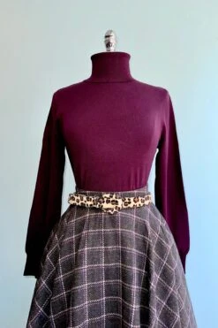 Dark Purple Long Sleeve Turtleneck Sweater -MODERN MILLIE Shop DF51ACF7 B181 49CB 99CC AB04EF22BD84