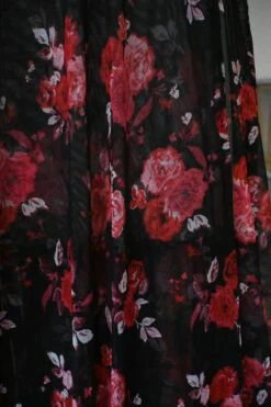 Lydia Wrap Dress In Rose Cluster Mesh By Wax Poetic -MODERN MILLIE Shop DSC 2957 1200x c9c692a4 3ca6 4f68 ac5a 76a07906cd0c