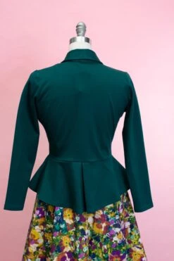 Evergreen Diva Jacket By Heart Of Haute -MODERN MILLIE Shop DivaHunterBack 720x f9feab15 4e2f 4846 8e19 7c824d4532d6