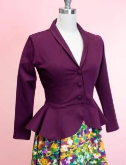 Plum Diva Jacket By Heart Of Haute 4 Plum Diva Jacket By Heart Of Haute -MODERN MILLIE Shop DivaPlum 460x adbedad1 8431 4919 82a9 ac30cc37e3ae