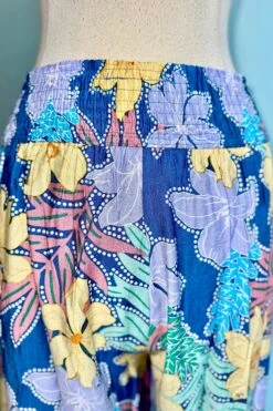 Blue Floral Printed Two Piece Set Top And Pants -MODERN MILLIE Shop E025C6FB 8856 406B 9B3D D08B1244920A