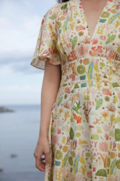 Cream Coral Reef Rita Dress By Palava X Natural History Museum 5 Cream Coral Reef Rita Dress By Palava X Natural History Museum -MODERN MILLIE Shop E17A3913
