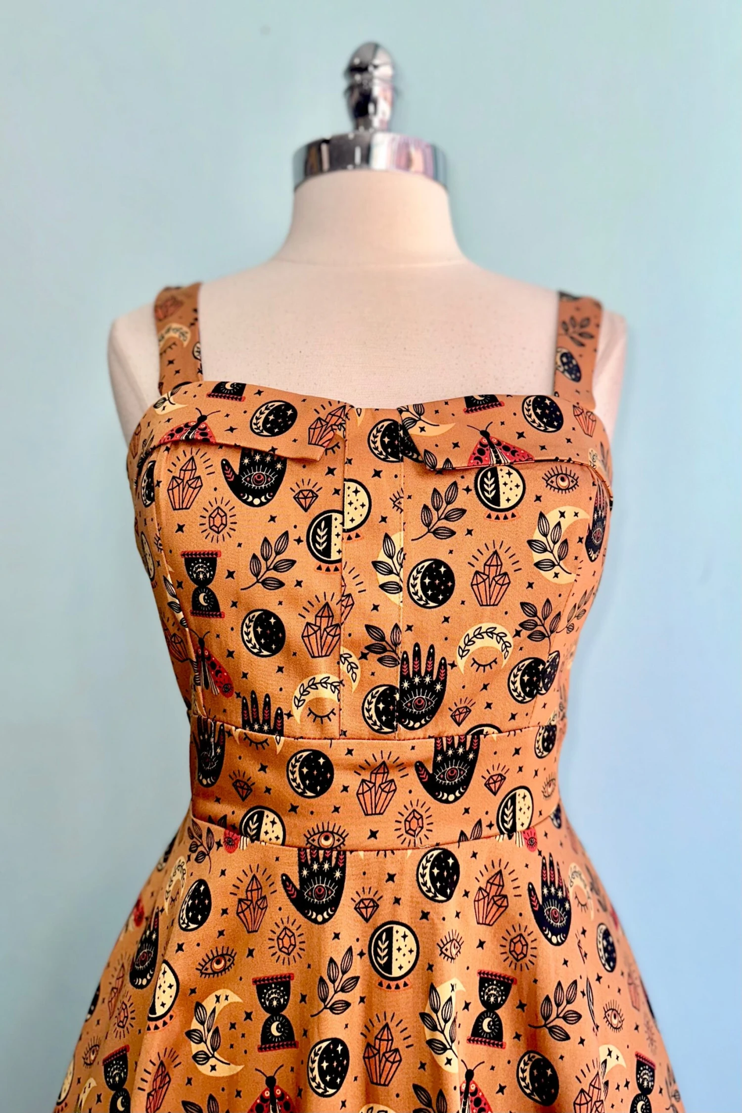 Bronze Mystical Longer Length Fold-Over Dress by Eva Rose Bronze Mystical Longer Length Fold-Over Dress By Eva Rose -MODERN MILLIE Shop E40B48A9 87DA 48BF A968 184F0DF8C8AE scaled