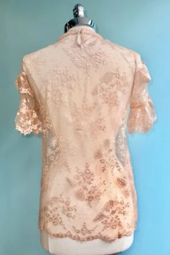 Peach Ruffle Sleeve Top By Tulip B. -MODERN MILLIE Shop E4412DE4 BD77 41A3 8E53 EC1C86805541