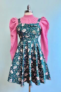 Dusty Pink Mock Neck Puff Sleeve Sweater -MODERN MILLIE Shop E610B93B 0680 4415 A856 07856D3548E5