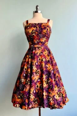 Black Cats And Witches Kyla Dress By Miss Lulo