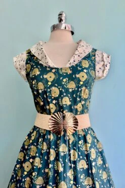 Ditsy Blue Floral Notched Collar Blouse -MODERN MILLIE Shop E7EAA67B 323A 4862 BAC0 B4FC259335DE