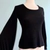 Black Softie Bishop Sleeve Grace Top By Heart Of Haute -MODERN MILLIE Shop E84F67C7 5C1D 4594 8BFD A09A2324A054