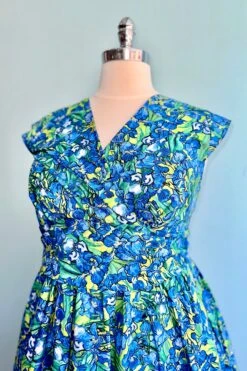 Irises Greta Dress By Retrolicious -MODERN MILLIE Shop E90B5A6E 1D8F 4E9B 8F97 254F708E4C05