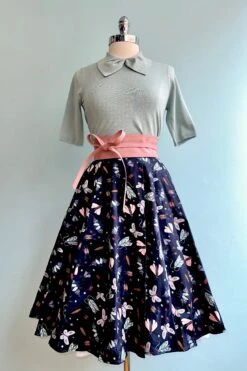 Light Blue Bow Collared Short Sleeve Sweater By Banned -MODERN MILLIE Shop E9401948 93E9 43CB 993F 8FEE25E1FDD9