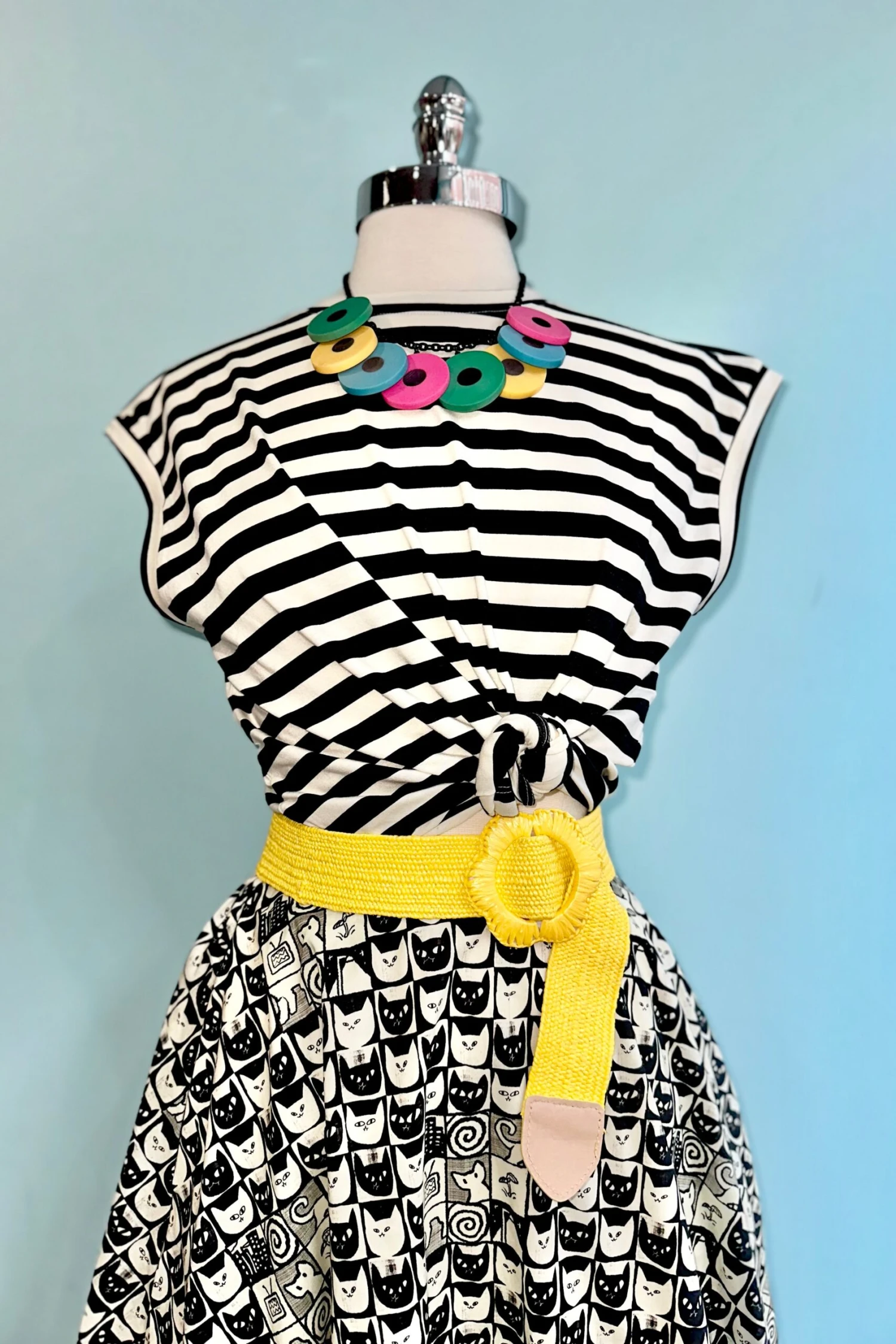 Black and White Stripe T-Shirt Top by Compania Fantastica Black And White Stripe T-Shirt Top By Compania Fantastica -MODERN MILLIE Shop EA01CCD6 D8B2 4420 B4D7 DAE4B5FE9A9C scaled