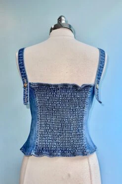 Denim Button Front Tank Vest 4 Denim Button Front Tank Vest -MODERN MILLIE Shop EA1C4E9A 3604 4E7C 993A 0ABDA53FD369