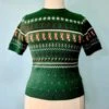 Green Vixey Fox Sweater By Hell Bunny -MODERN MILLIE Shop EB32E988 FF51 4154 9166 93A22523729D