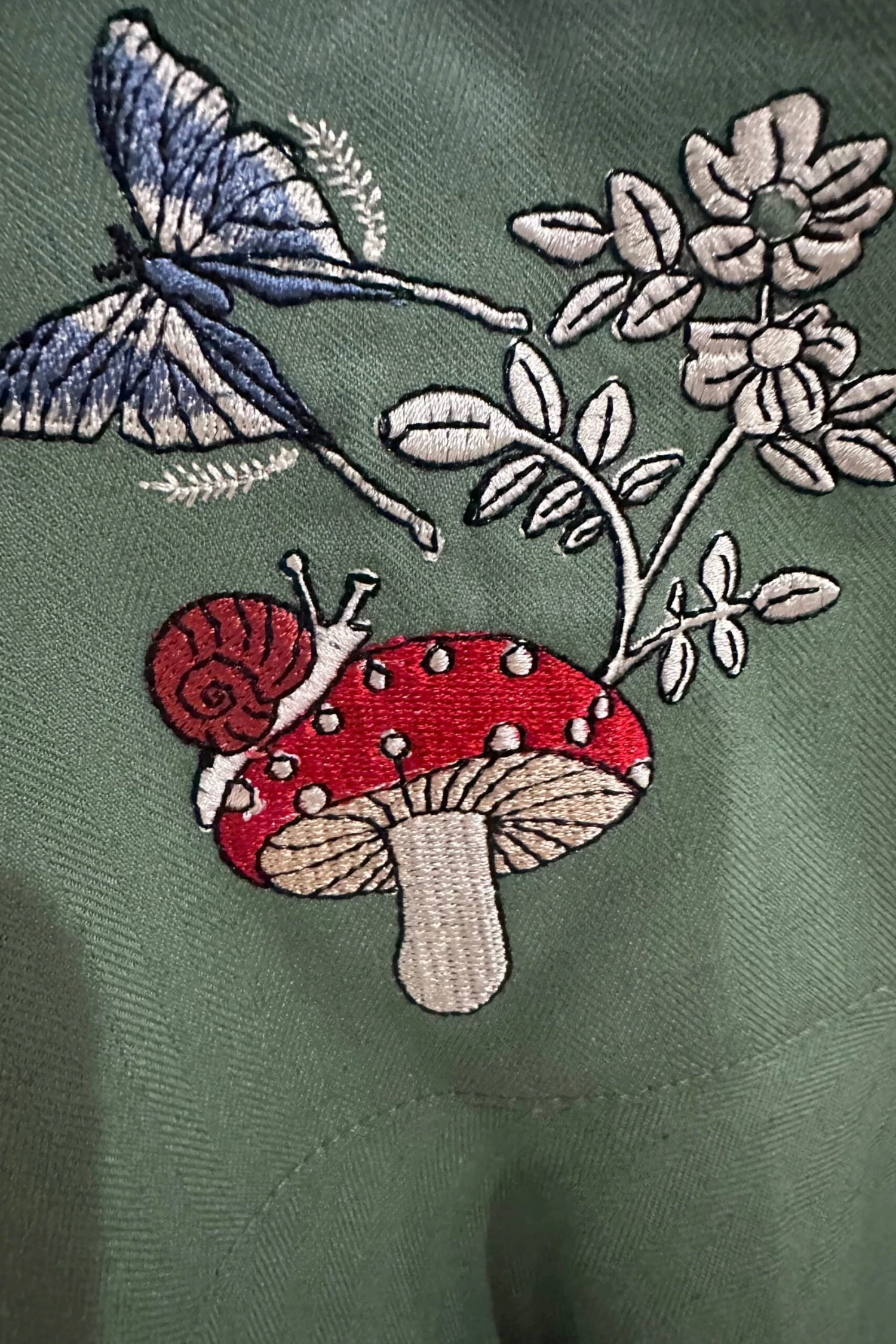 Moth and Mushroom High Waisted Pinafore Skirt by Voodoo Vixen Moth And Mushroom High Waisted Pinafore Skirt By Voodoo Vixen -MODERN MILLIE Shop EB5D1A43 69CB 49D8 83B7 9254A8F08685 scaled