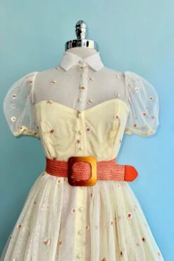 Yellow Daisy Mesh Shirt Dress 8 Yellow Daisy Mesh Shirt Dress -MODERN MILLIE Shop EC4C6AE5 FE6A 46A0 A19A 9C5CF434C369